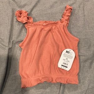 5T tank top NWT coral pink
